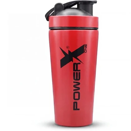 شیکر استیل ورزشی پاور ایکس Power X مدل One ظرفیت 739 میلی لیتر