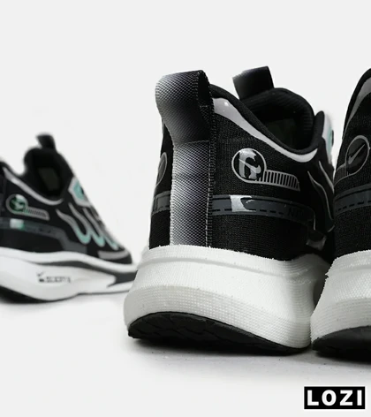 کفش کتانی مردانه مشکی آبی NIKE zoom X