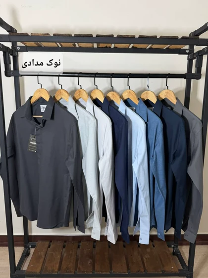 پیراهن استین بلند قابپک مخفی 2626