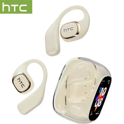 هندزفری بلوتوثی اچ تی سی HTC مدل NE11 با صفحه نمایش لمسی LCD