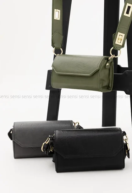 کیف چرم صندوقی زاراکد1004430