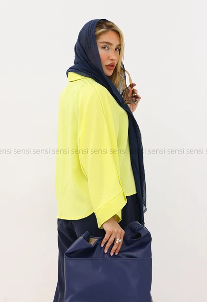 شومیز زنانه سیلک کیمونو کد1006270