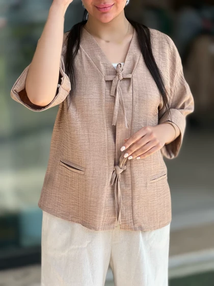 شومیز جلوگرهی کد 845