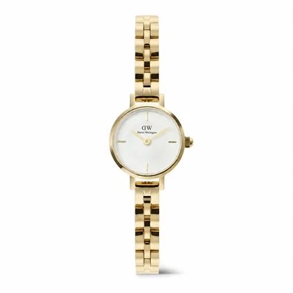 ساعت مچی زنانه دنیل ولینگتون Petite Mini طلایی مدل DW-10120-L