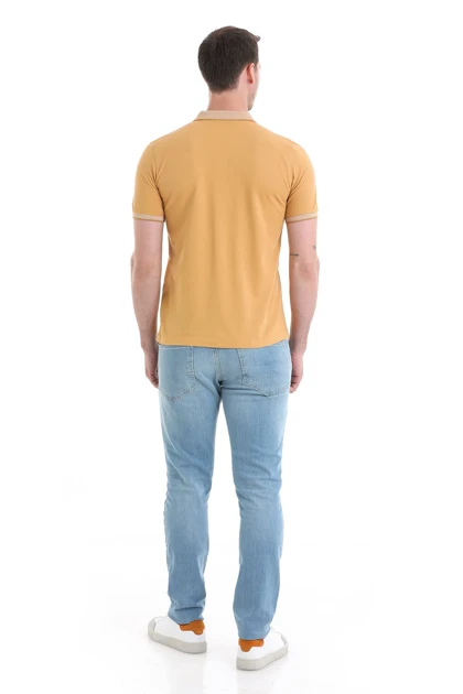 تیشرت یقه پولو مردانه hatemoglu