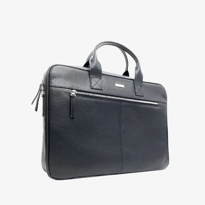 کیف اداری چرم طبیعی مردانه مونو mono مدل A0009