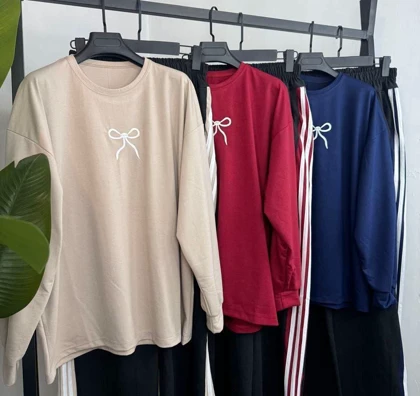 بلوز و شلوار اریک طرح پاپیونی