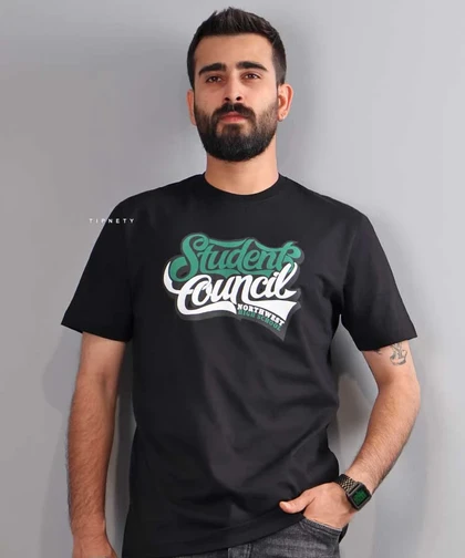 تیشرت طرح دار مردانه 1181