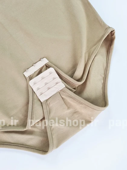 بادی نخ پنبه یقه گرد آستین بلند