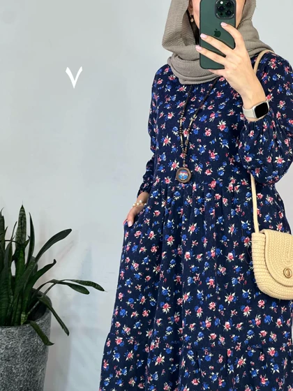 پیراهن مانتویی نرمینه 2