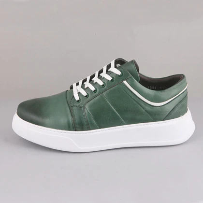 کفش روزمره مردانه چرم یلسان مدل شوان کد 540-GN