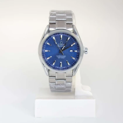 ساعت مچی مردانه امگا Omega موتور کوارتز ژاپن و رنگ ثابت