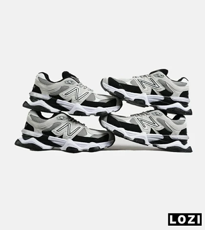 کفش کتانی مردانه و زنانه طوسی مشکی NEW BALANCE 9060