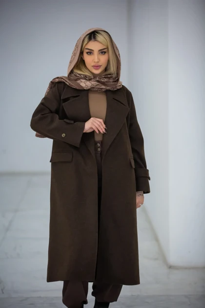 پالتو فوتر بلند آستین پاگون