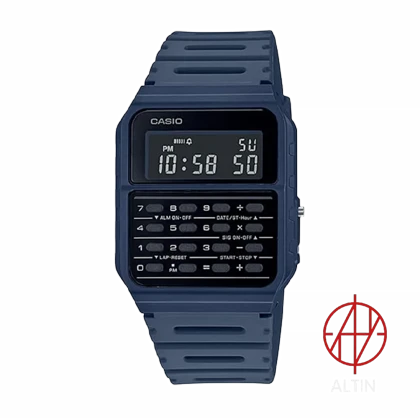 ساعت مچی دیجیتال کاسیو Casio مدل CA-53WF-2BDF اورجینال با ماشین‌حساب (سرمه‌ای)