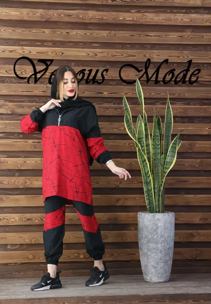 ست هودی و شلوار کلاهدار بابوس