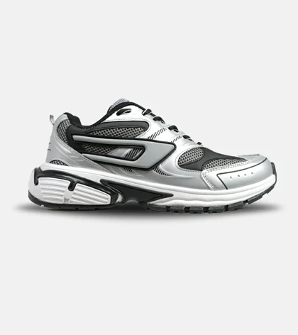کفش کتانی مردانه نقره ای خاکستری DIESEL S-SERENDIPITY SPORT مدل 5384