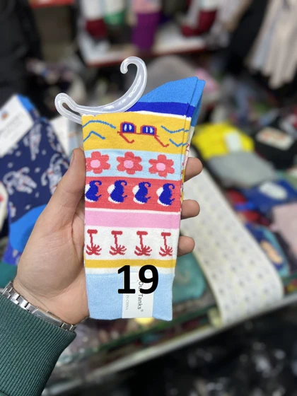 جوراب طرح دار موکسیا (30 طرح)