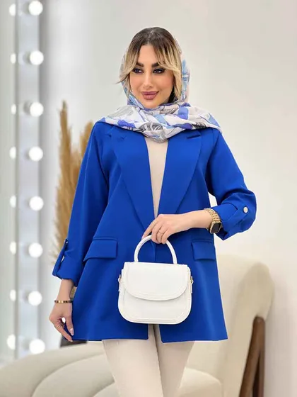 مانتو دو جیب آستین پاگن