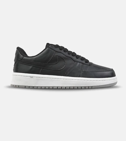 خرید کفش کتانی بزرگ پا مشکی سفید NIKE AIR FORCE مدل 9136