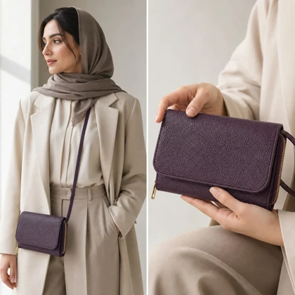 کیف دوشی زنانه مدل روناک کد 210-BF