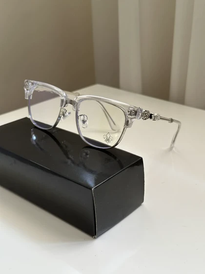 عینک کلاب مستر کروم هارتز کد 555 Chrome Hearts