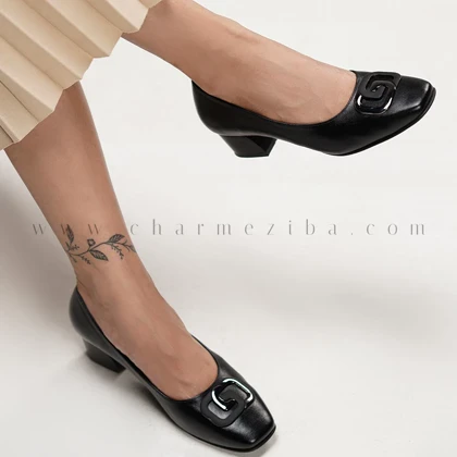 کفش چرم مجلسی زنانه CODE:814