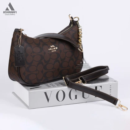 کیف کوچ چرمی Coach Shoulder Bag A01
