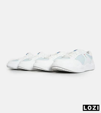 کفش کتانی مردانه سفید آبی FILA مدل 6955