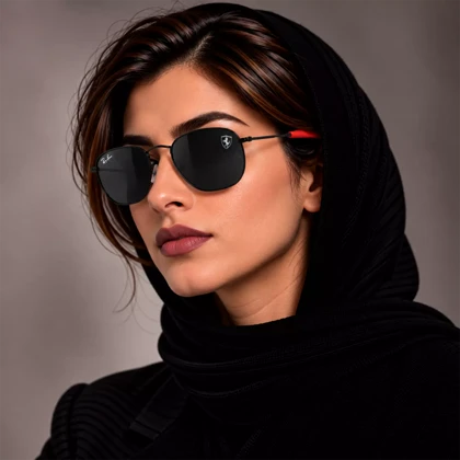 عینک آفتابی ری بن فراری فلزی اورجینال کد RB3548F