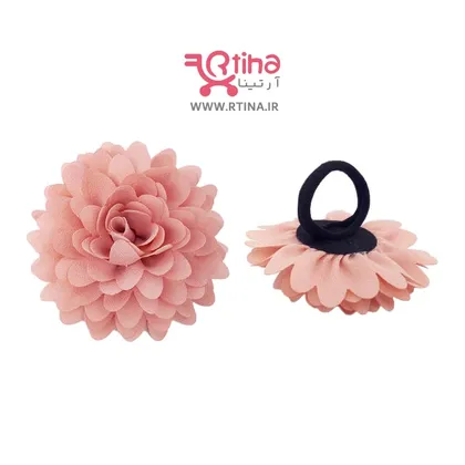 کش مو گل‌دار پارچه ای (زنانه و دخترانه )