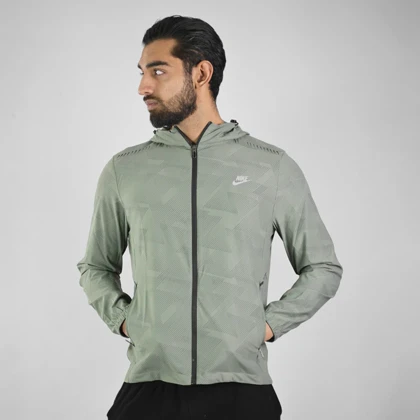 سویشرت اسپرت نایک مدل F0242 سبز سدری