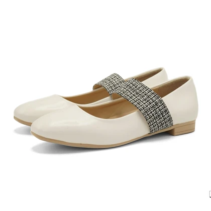 کفش کالج زنانه مدل Flat shoes - 0269