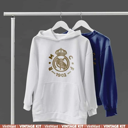 هودی با طرح رئال مادرید Real Madrid Gold Crest Logo
