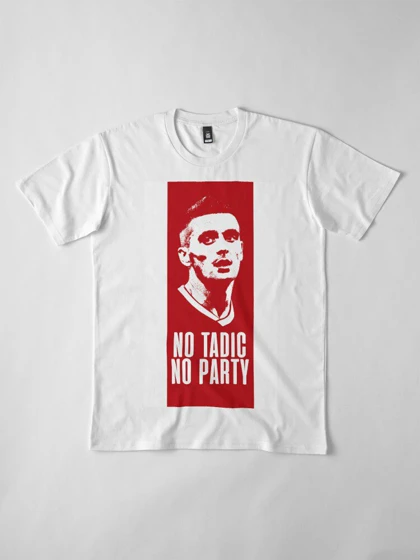 تیشرت لانگ ورزشی آژاکس | تیشرت لانگ Ajax طرح No Tadic No Party کد 147624