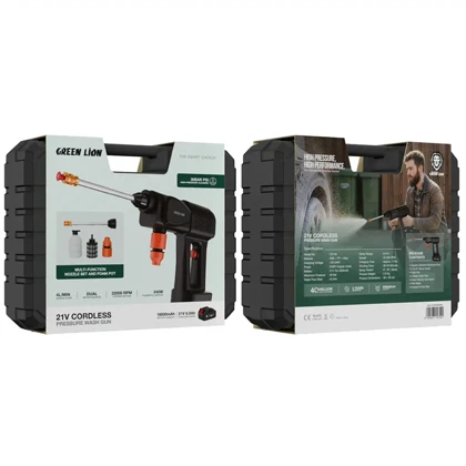 کارواش شارژی گرین لاین Green Lion مدل CX140 با فشار 36 بار