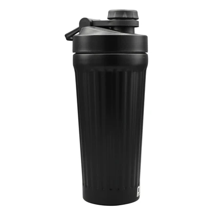 شیکر استیل ورزشی یک تیکه پرو اسپورتس دتاکس دار مدل Forge ظرفیت 0.8 لیتر