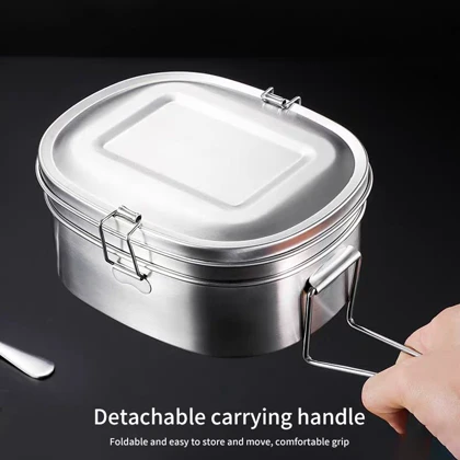 ظرف غذا داخل استیل سایز بزرگ