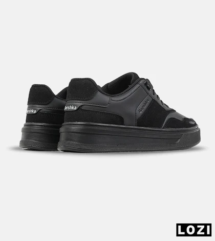 کتانی کژوال برشکا مشکی مردانه و زنانه مدل 8851 کفش اسپرت Bershka