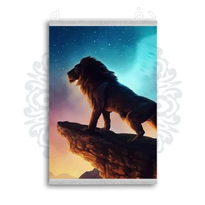 *جدید* فرشینه از جنس پارچه شانل مخمل ترک طرح فانتزی برند دفه کد 2384