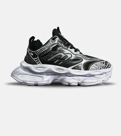 کفش کتانی مردانه و زنانه مشکی طوسی سفید Balenciaga