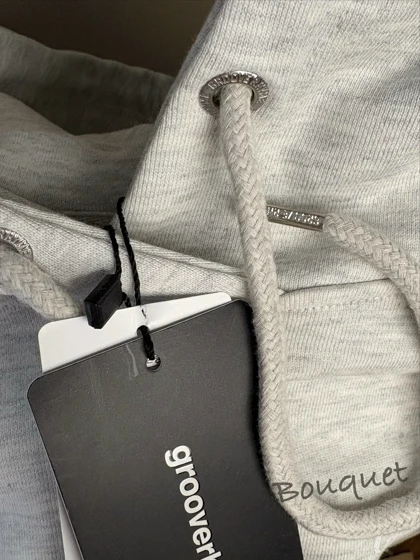 هودی برند grooverhyme طوسی روشن