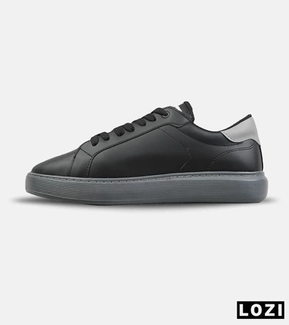 کتانی برشکا مشکی طوسی مردانه و زنانه مدل 8942 کفش اسپرت و کژوال Bershka