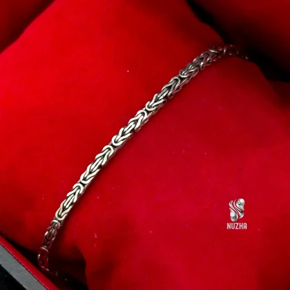 دستبندنقره مردانه کرال کدdm1008