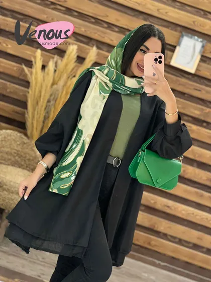 مانتو نازلی پشت ضربدری