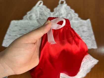 ست نیم‌تنه گیپور و شلوارک مدل 146