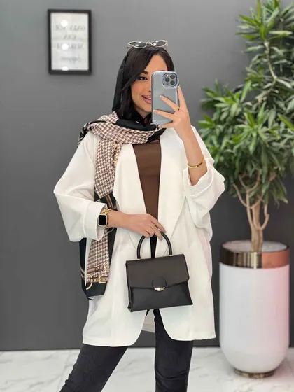 مانتو مازراتی کتی یقه آمریکایی