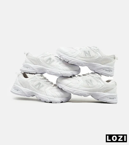 کفش کتانی مردانه و زنانه سفید NEW BALANCE 530 مدل 3145