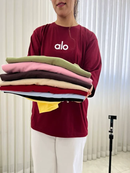 تیشرت دخترونه و زنونه alo کد 757