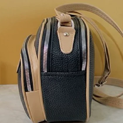 کیف دوشی زنانه ZOZEN B79 | کیف دستی دو رنگ